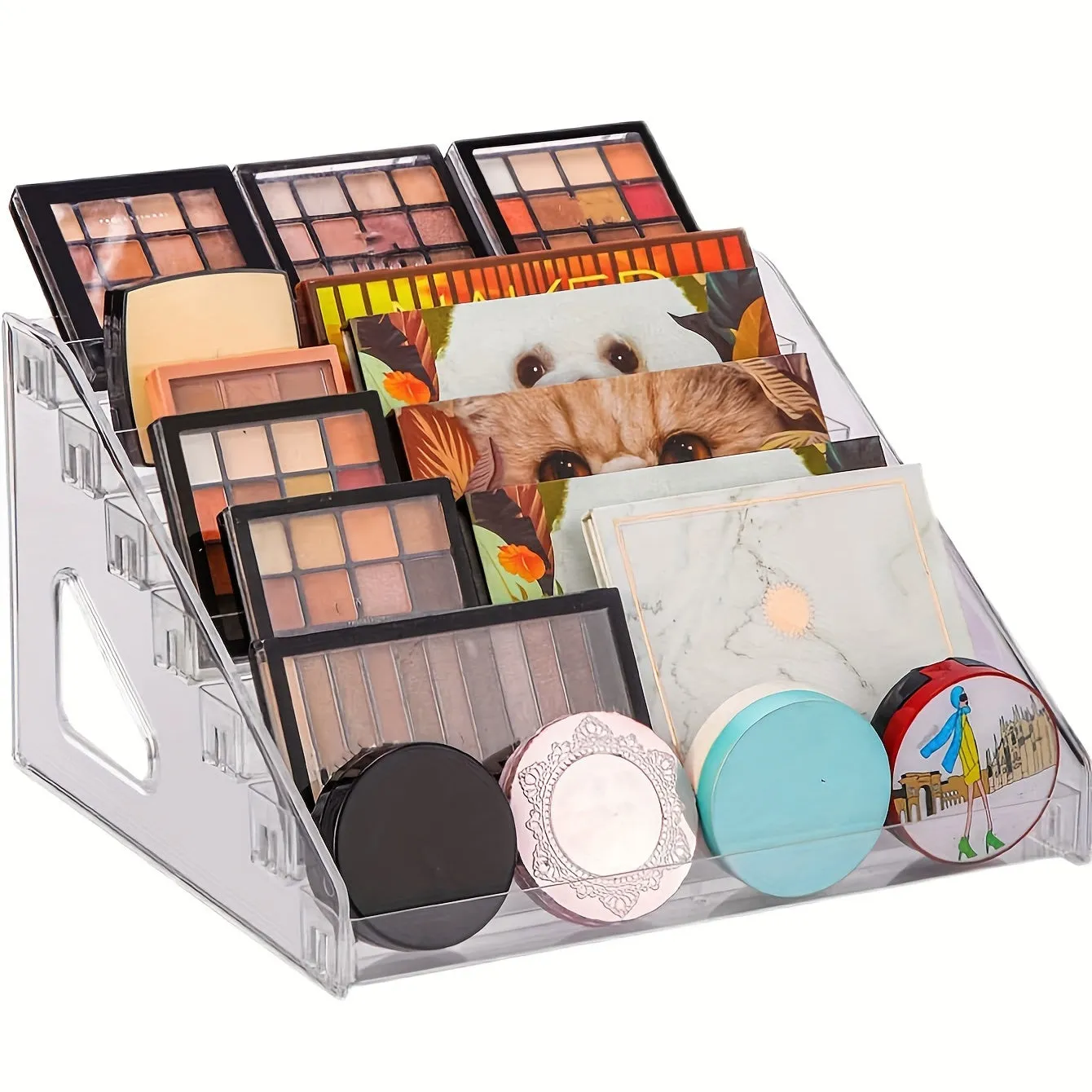 1pc 7-layer Nail Polish Display Rack