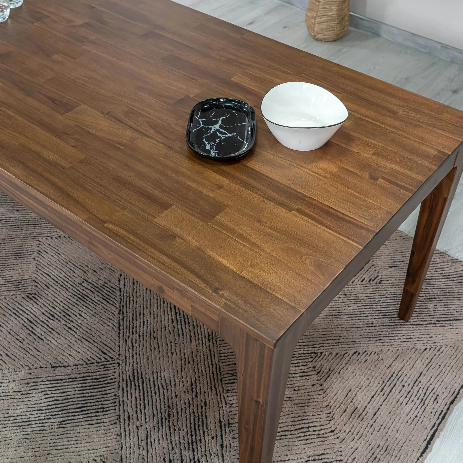Allure 72" Wooden Dining Table