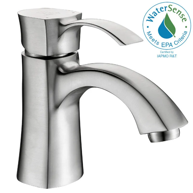 ANZZI Alto Series Single Hole Single-Handle Mid-Arc Bathroom Faucet
