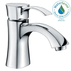 ANZZI Alto Series Single Hole Single-Handle Mid-Arc Bathroom Faucet
