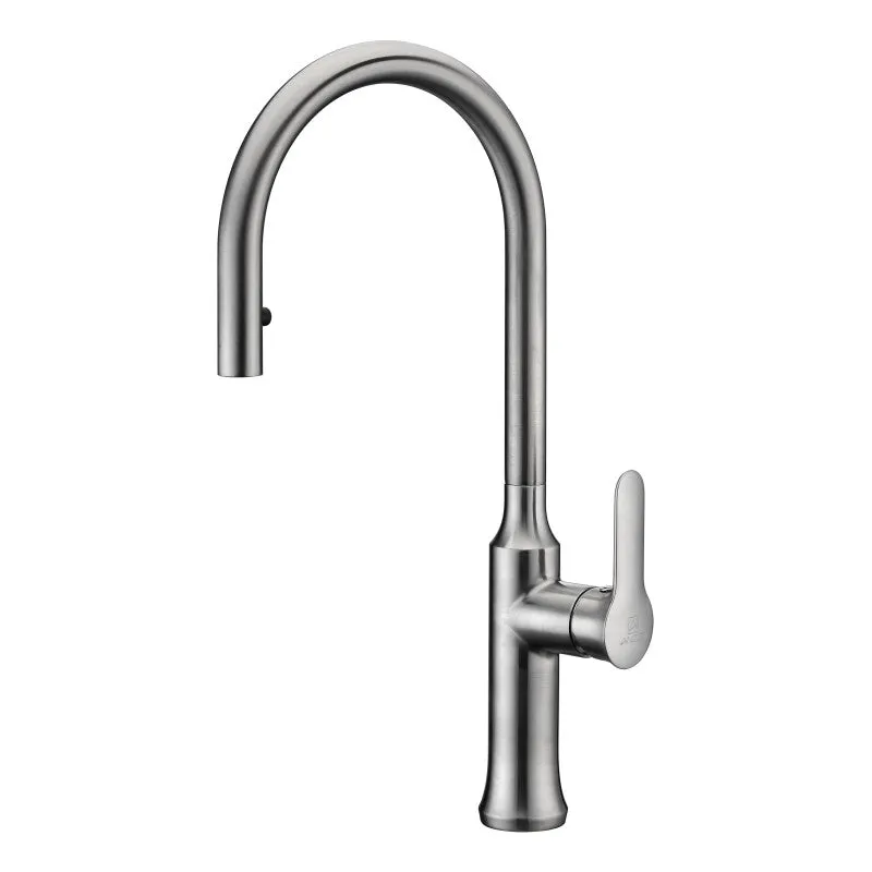 ANZZI Cresent Single Handle Pull-Down Sprayer Kitchen Faucet