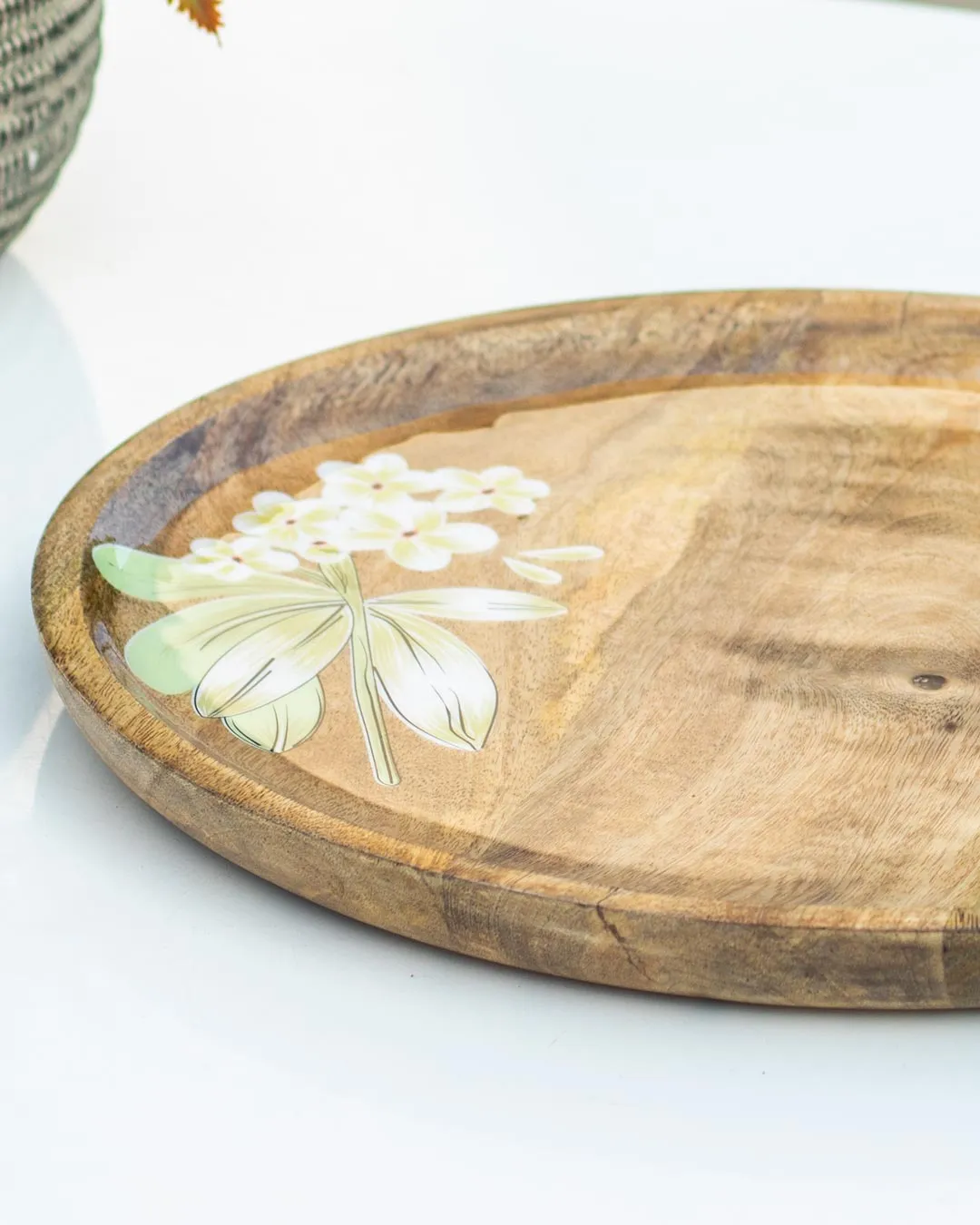 Aura Crafted Wooden Serving Tray