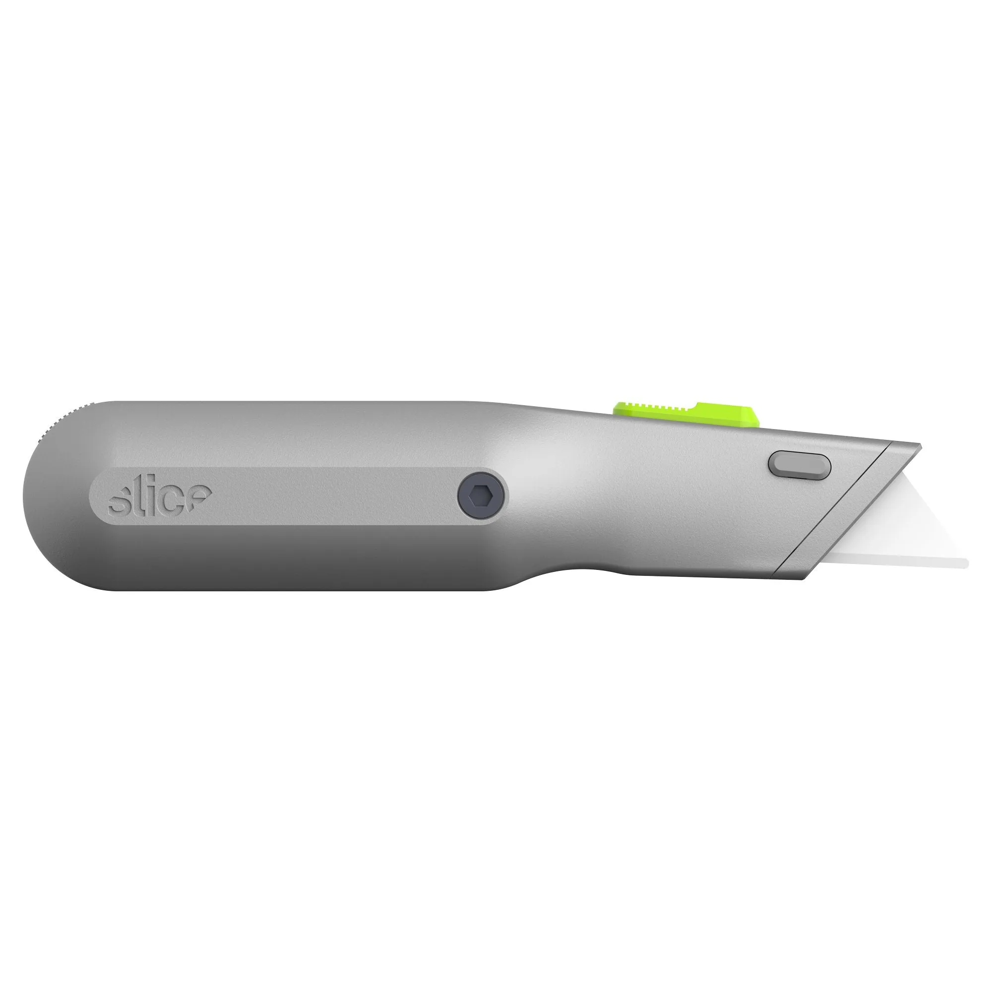 Auto-Retractable Metal-Handle Utility Knife