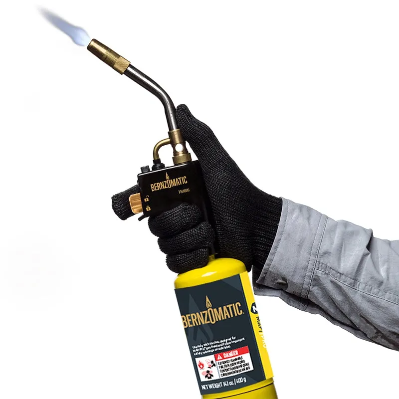 BERNZOMATIC TS4000ZKC BERNZOMATIC MAX HEAT TORCH KIT WITH 1 PRO MAX CYLINDERS BER361484