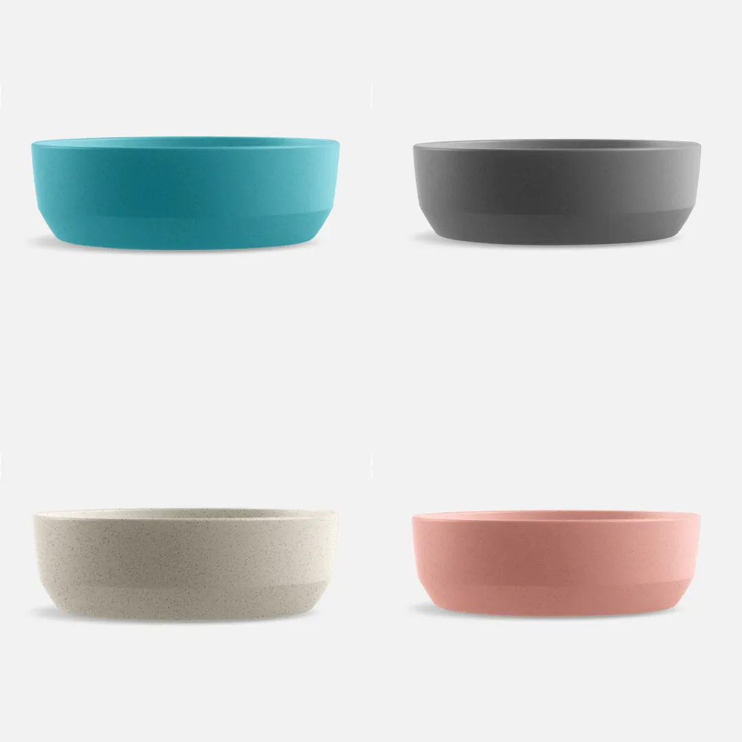 Bevel Wheat Dog Bowl