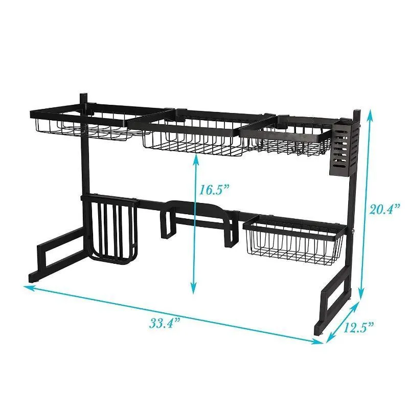 Boson shop Over The Sink Dish Drying Rack