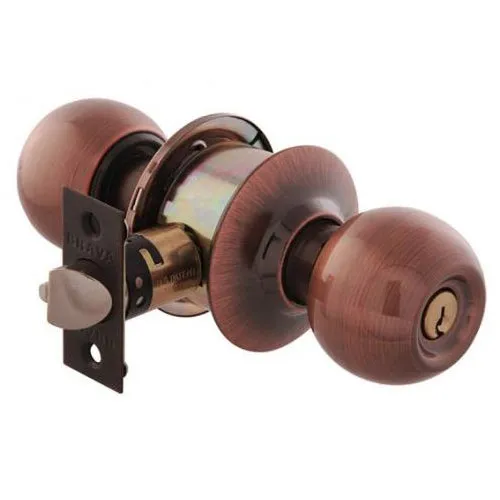 BRAVA URBAN DOUBLE CYLINDER GLASS DOOR KNOBSET