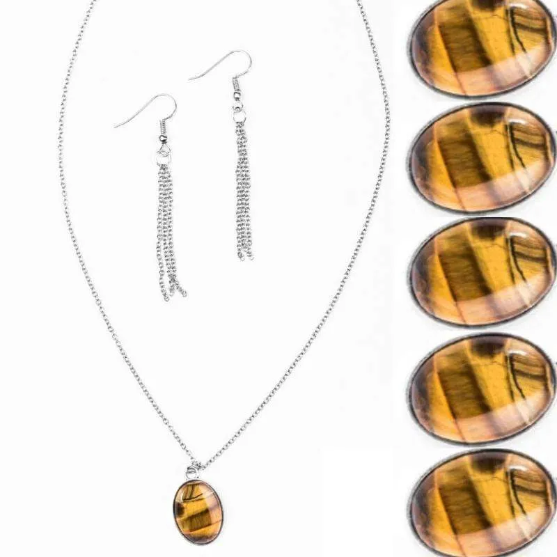 Canyon Country Brown Stone Necklace