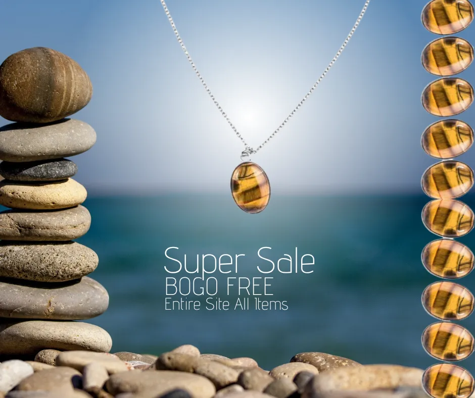 Canyon Country Brown Stone Necklace