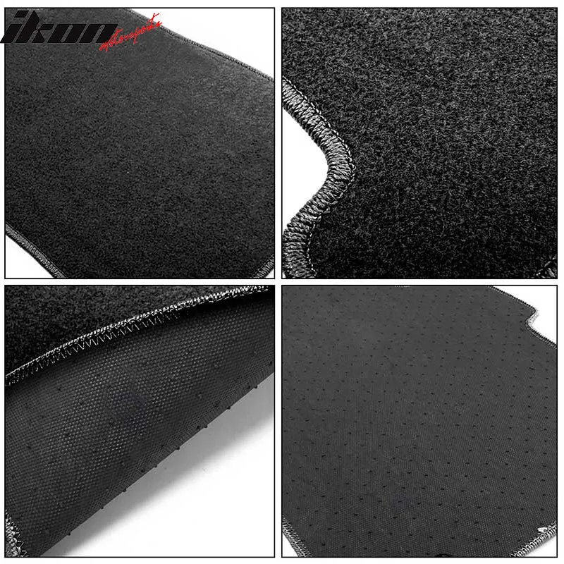 Car Floor Mat for 2003-2010 Ford Expedition Black Carpet 4PC Nylon