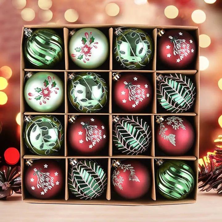 Chic Christmas Decor Christmas Ornament Ball Bundle