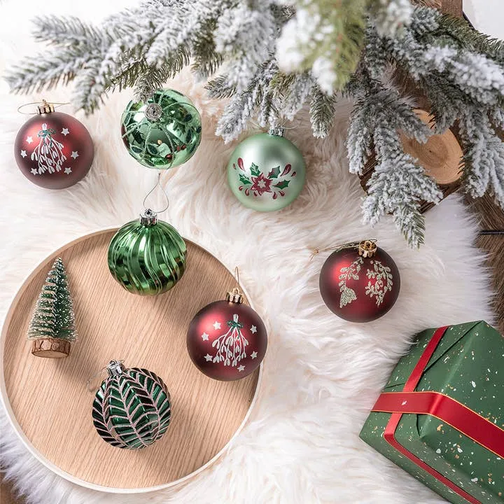 Chic Christmas Decor Christmas Ornament Ball Bundle