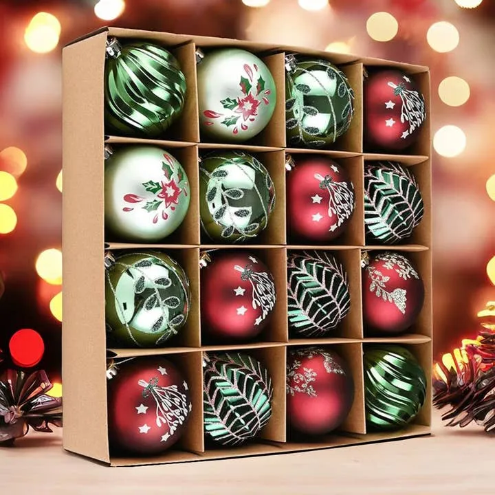 Chic Christmas Decor Christmas Ornament Ball Bundle