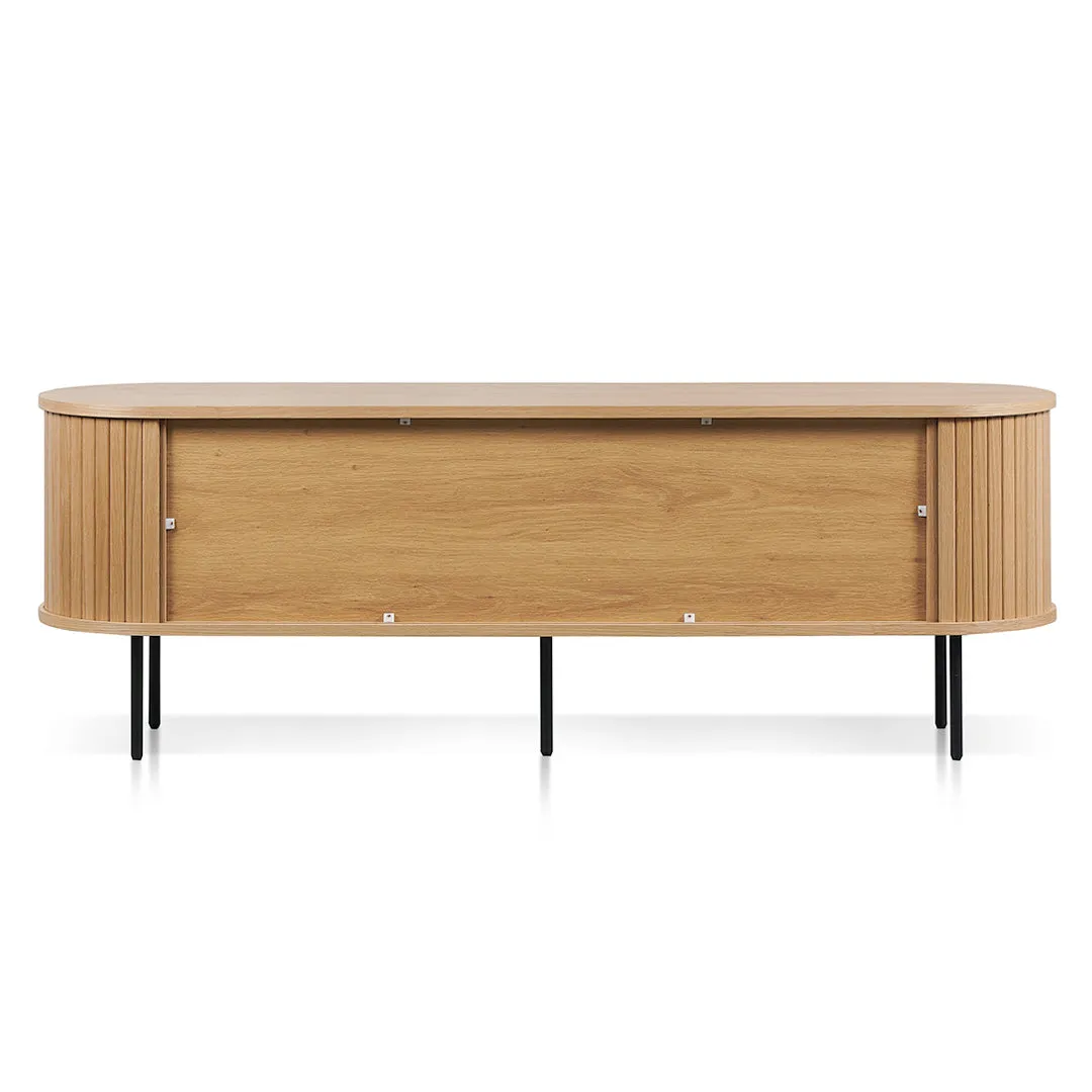 Dania 1.6m TV Entertainment Unit - Natural