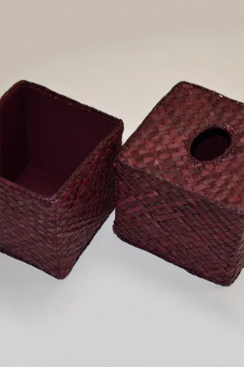 Dharini Screw Pine Boutique Tissue Box