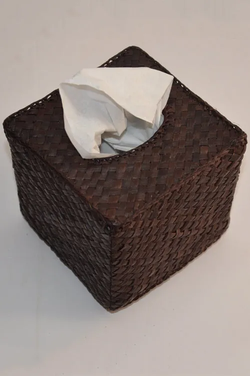 Dharini Screw Pine Boutique Tissue Box