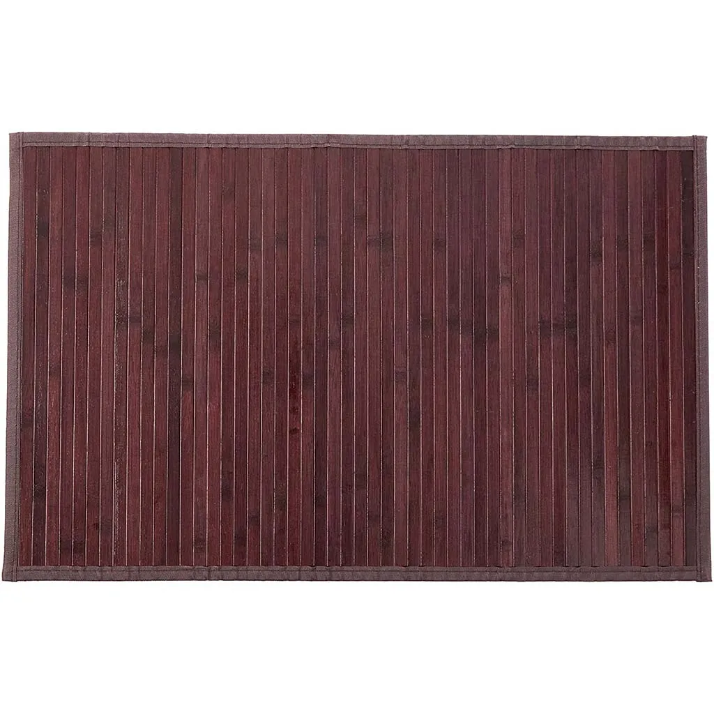 Formbu Bamboo Floor Mat, Brown