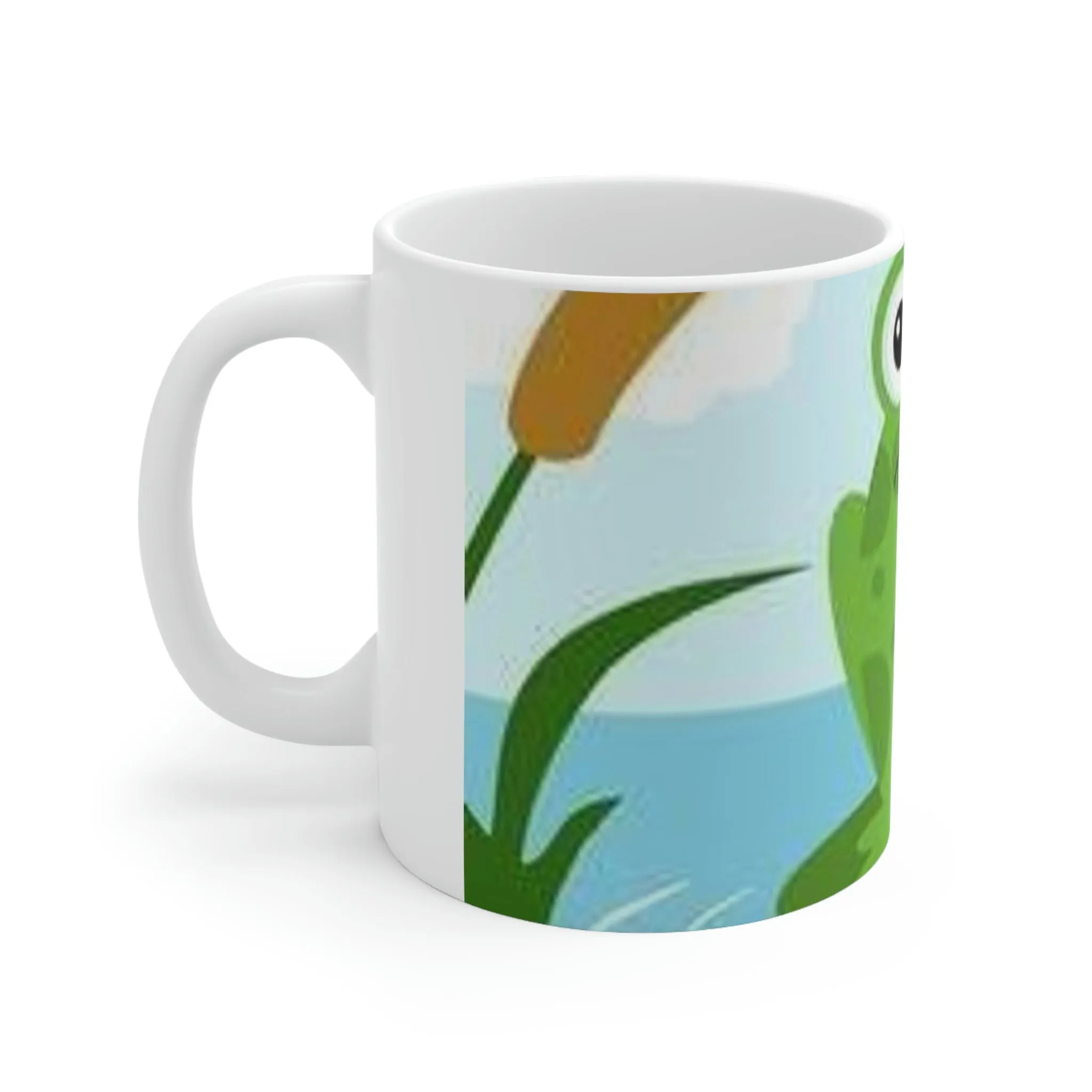 FroggiePond Ceramic Coffee Cups, 11oz, 15oz
