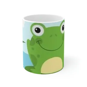FroggiePond Ceramic Coffee Cups, 11oz, 15oz