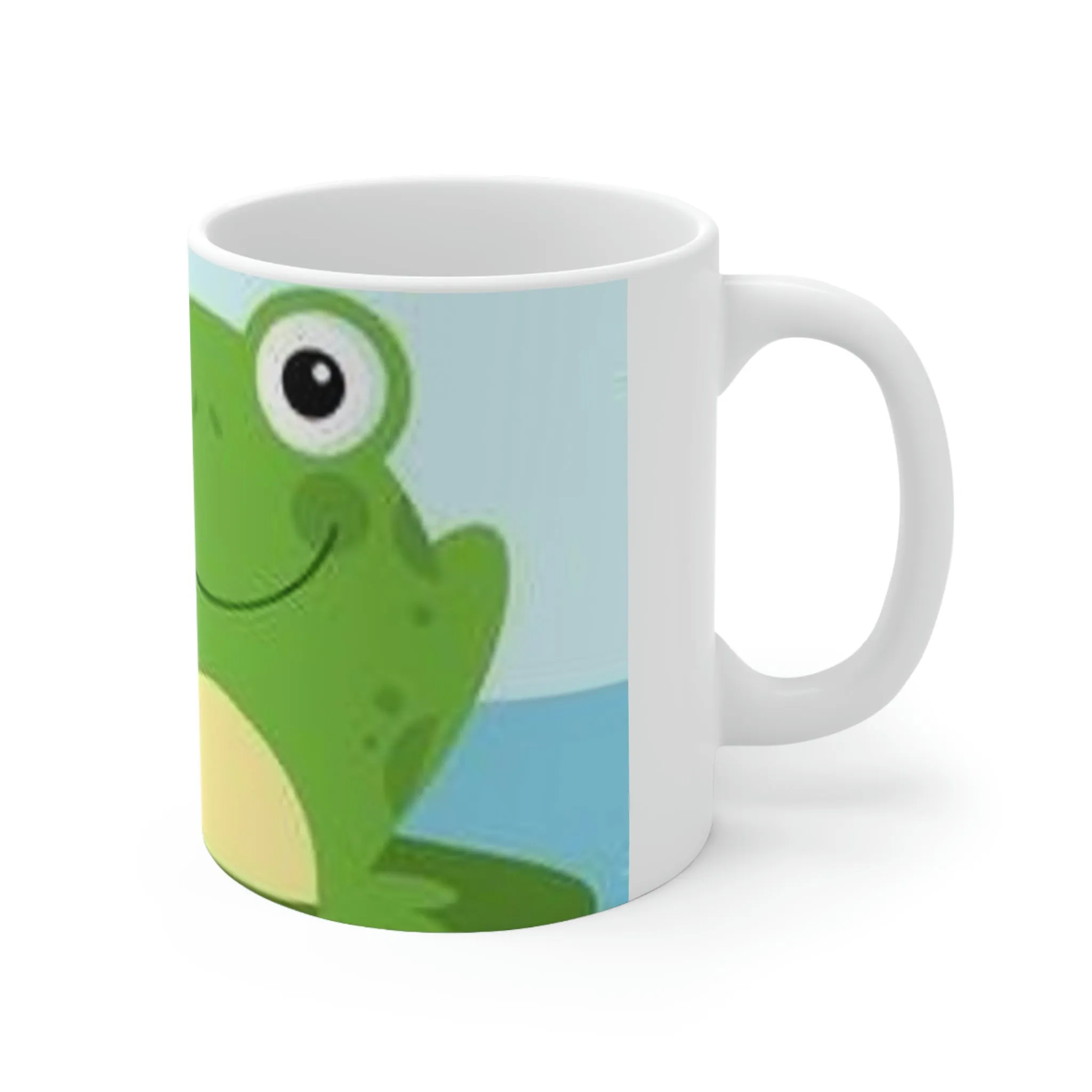 FroggiePond Ceramic Coffee Cups, 11oz, 15oz