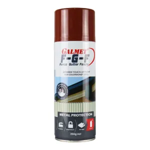 GALMET Fence Gutter Fascia FGF Colorbond 350g Spray Paint Aerosol Manor Red