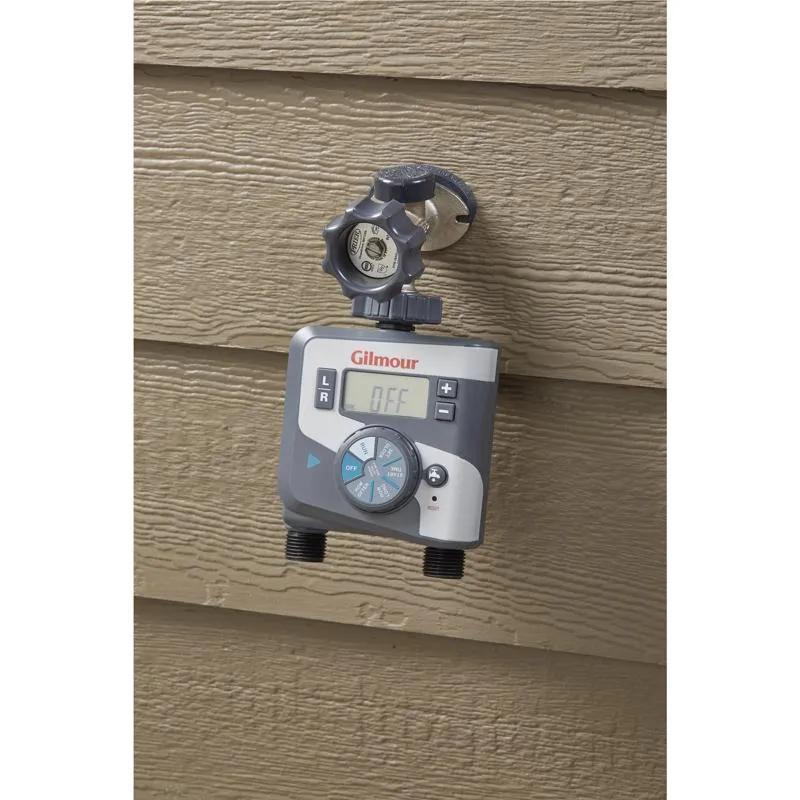 Gilmour Programmable 2 Zone Water Timer