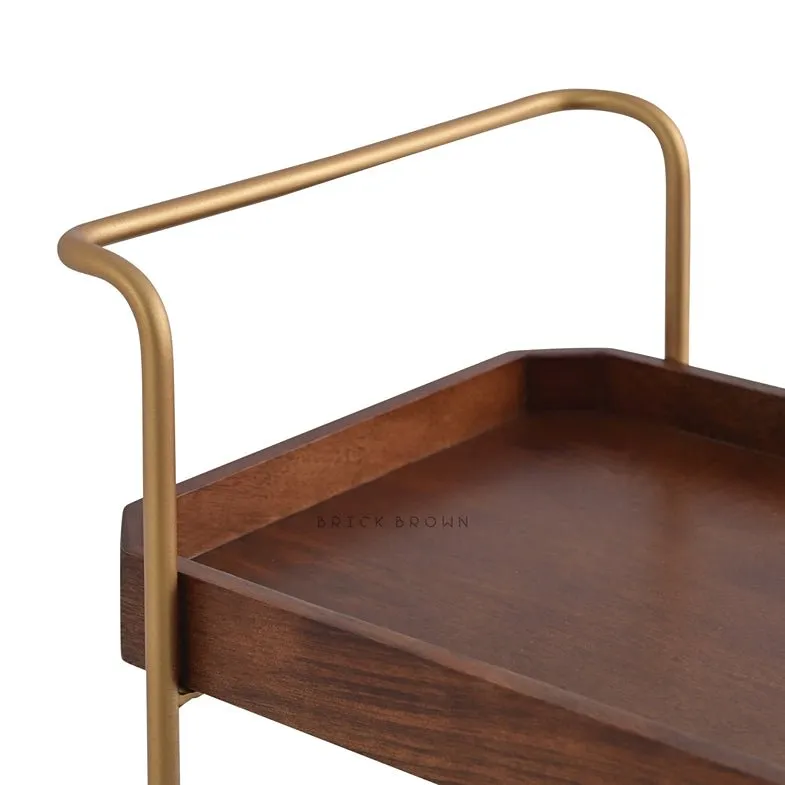 Handcrafted Homeydo 2 Tier Wooden Organizer
