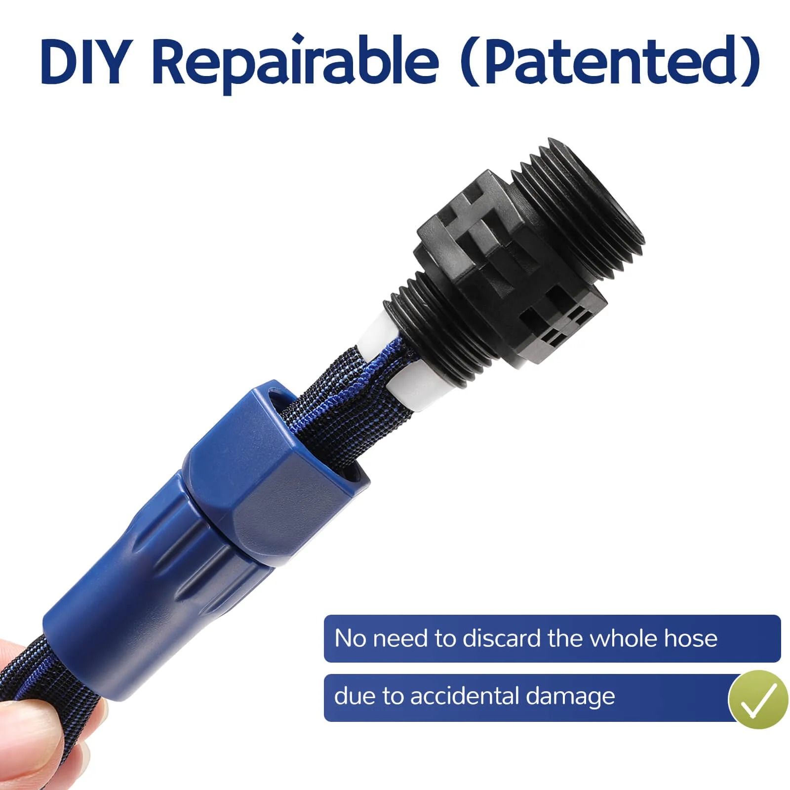HE100 Water Expandable Hose, 100ft
