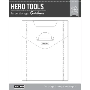 Hero Arts - Hero Tools - Large Storage Envelopes 7x9