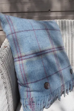 Hettie - Cushion Platinum Blue