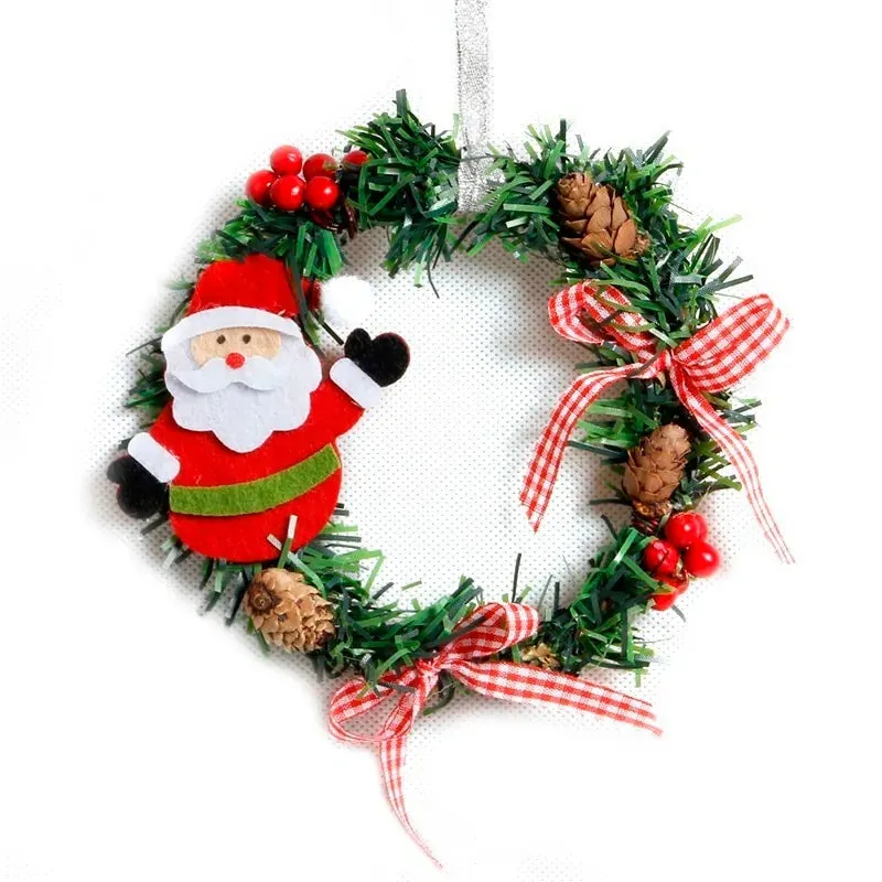Holiday Wood Wreath Decor