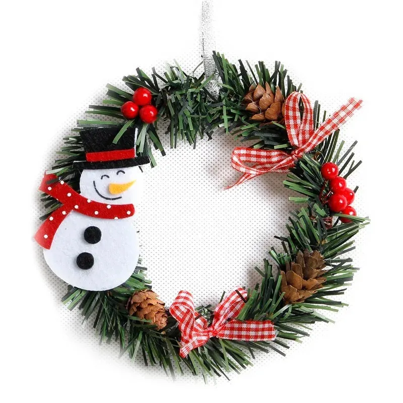 Holiday Wood Wreath Decor