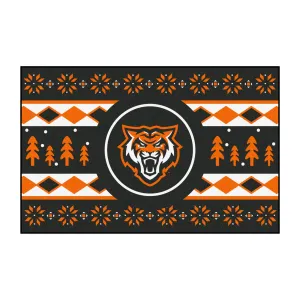 Idaho State Bengals Holiday Sweater Starter Mat Accent Rug - 19in. x 30in.