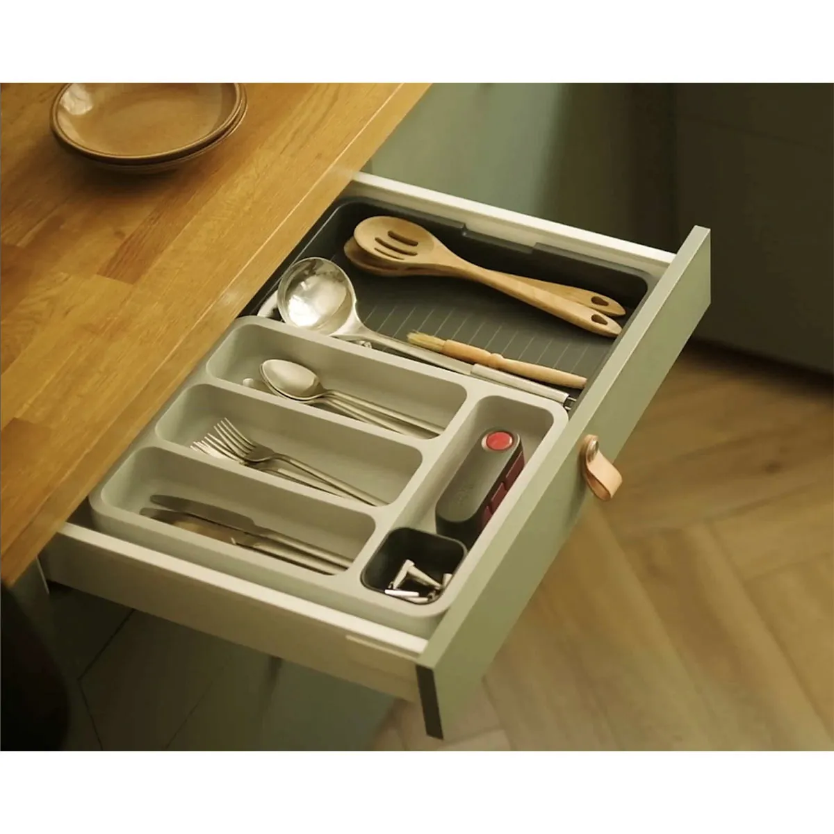 Joseph Joseph DrawerStore Expandable Cutlery Tray Grey