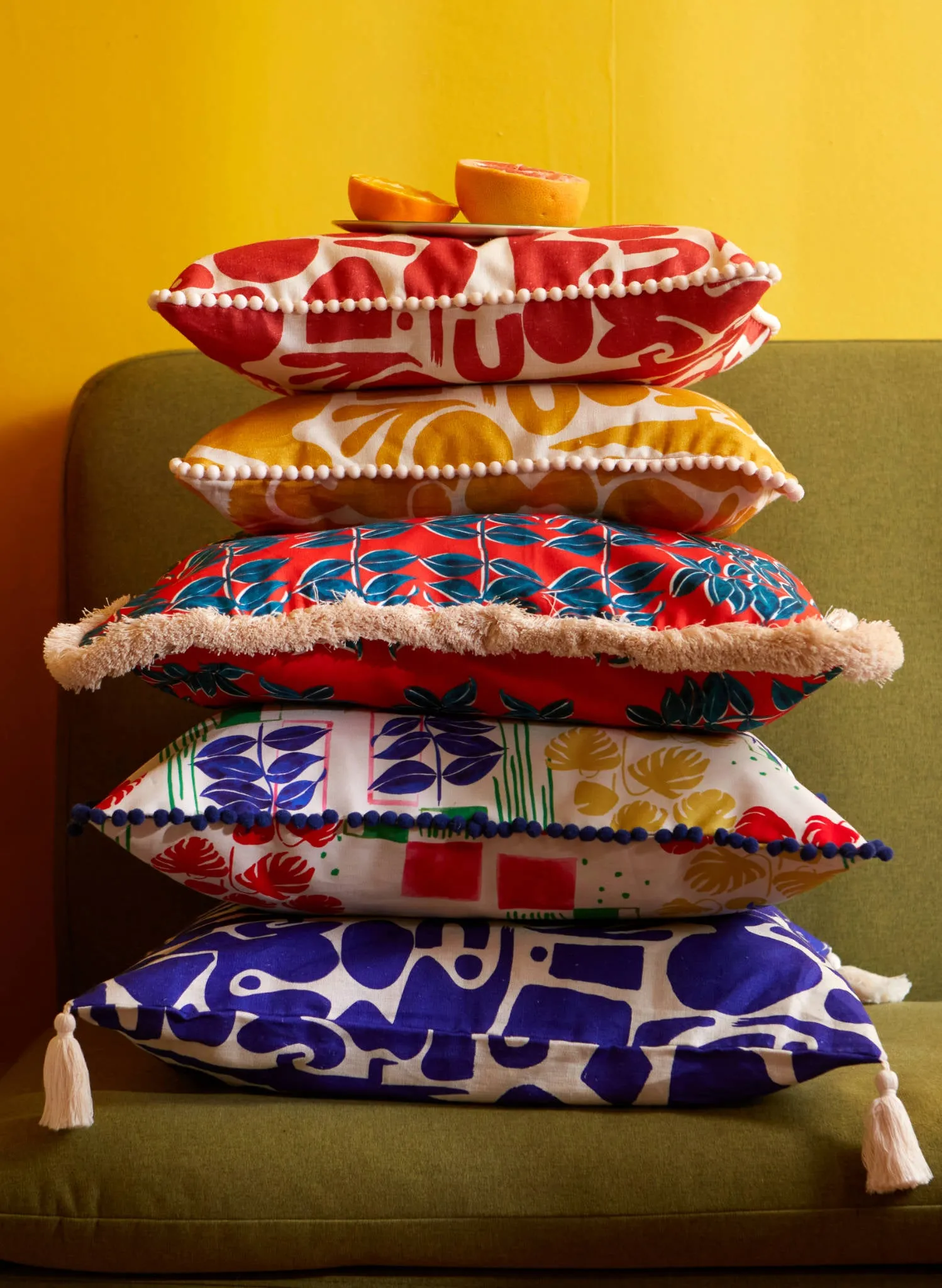Large Cushion Cover - Cacti
