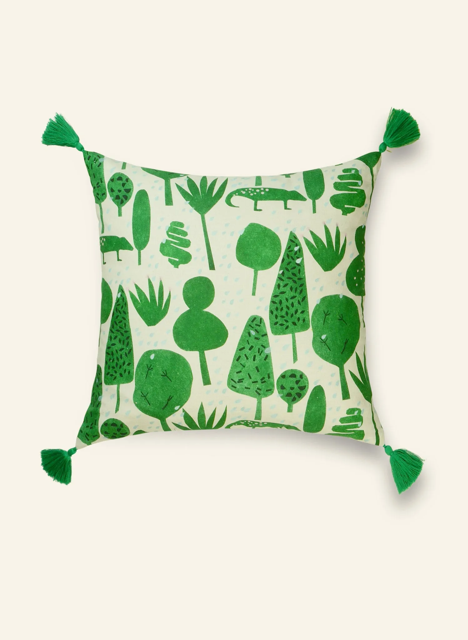 Large Cushion - Topiary