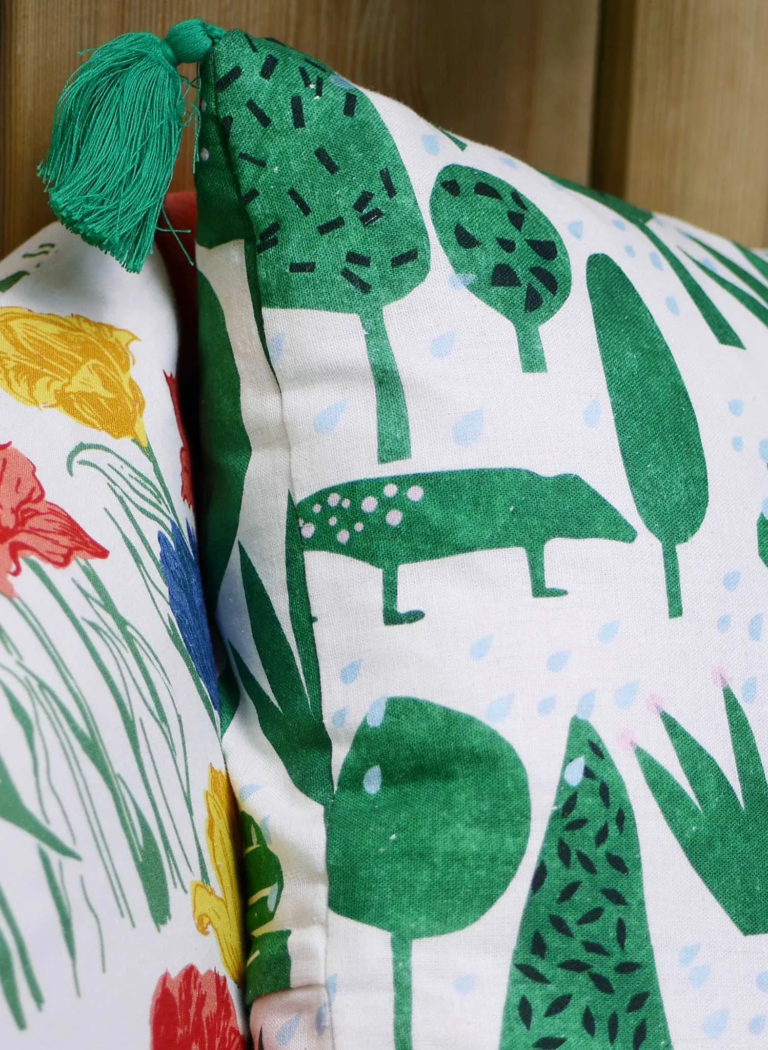 Large Cushion - Topiary