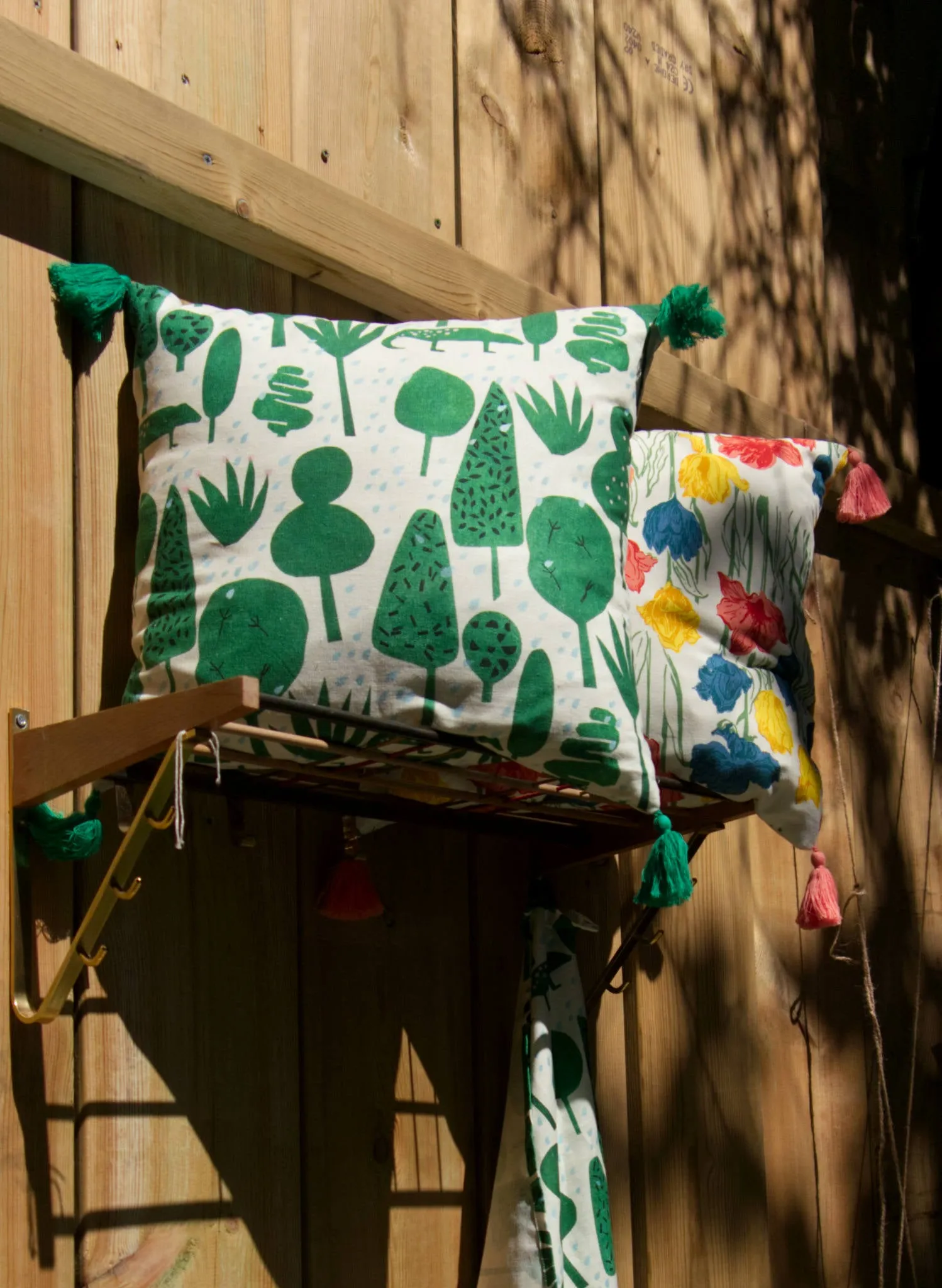 Large Cushion - Topiary
