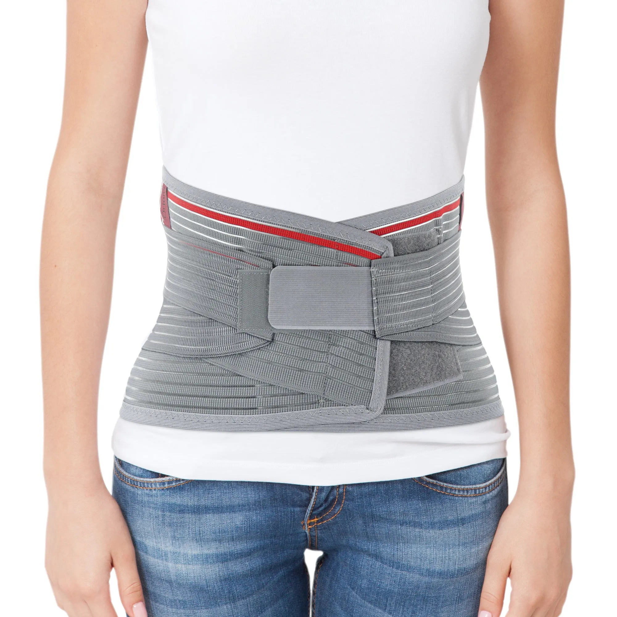 Lumbar Support Belt Back Brace - Breathable, Ergonomic Lumbosacral Back Brace for Men and Women
