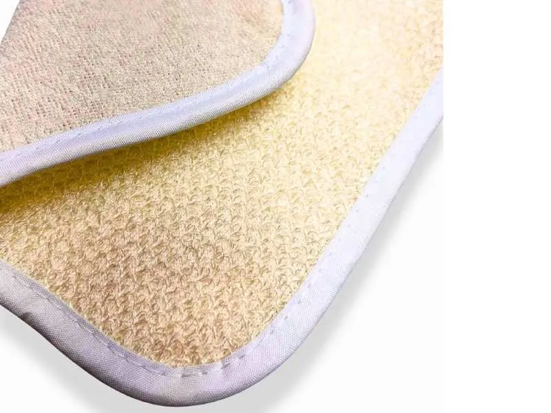 Luxury Bath & Shower Dual Sided Exfoliating Wash Cloth