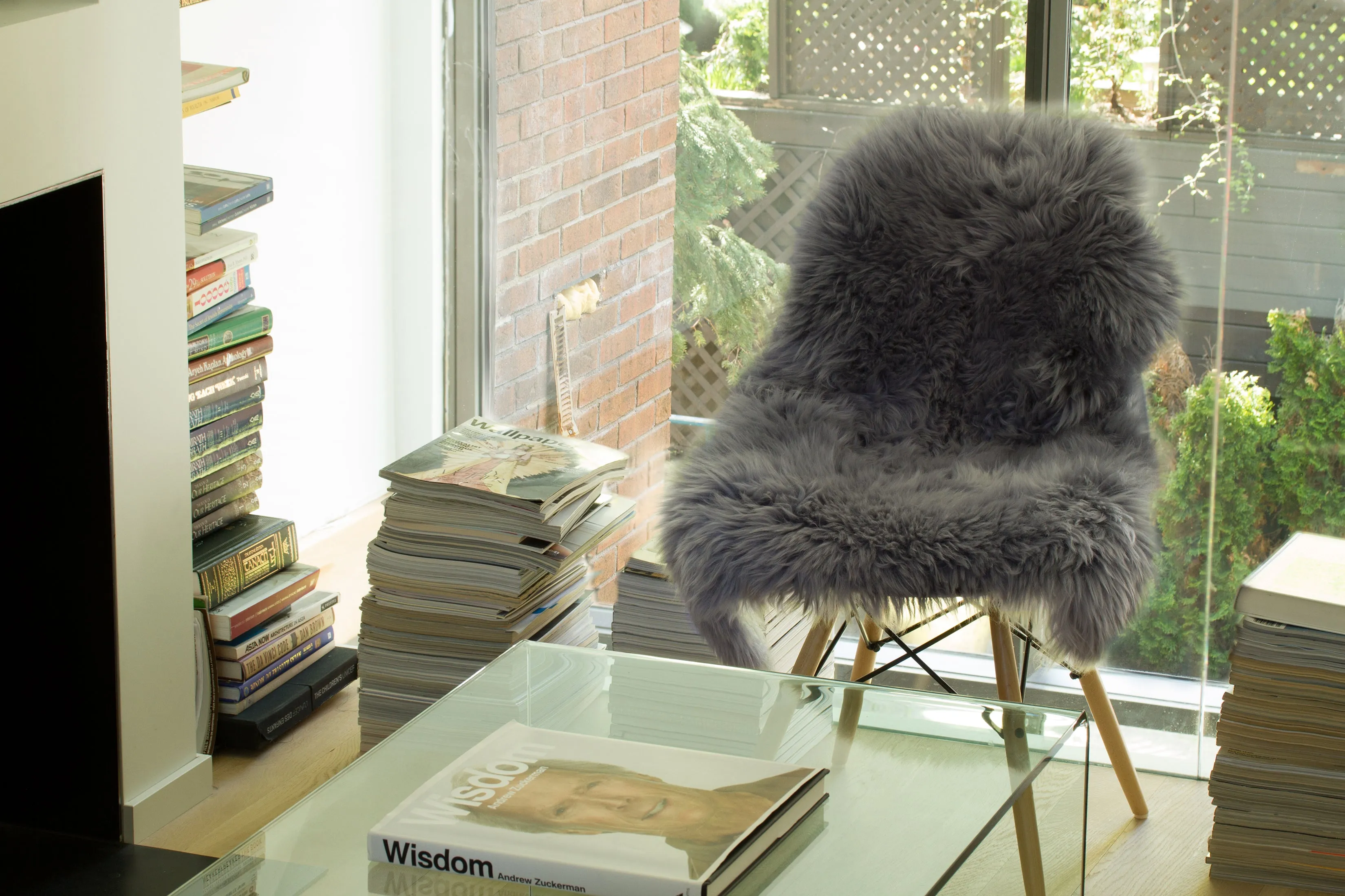 Natural Pet New Zealand Sheepskin Single Throw-1-Piece