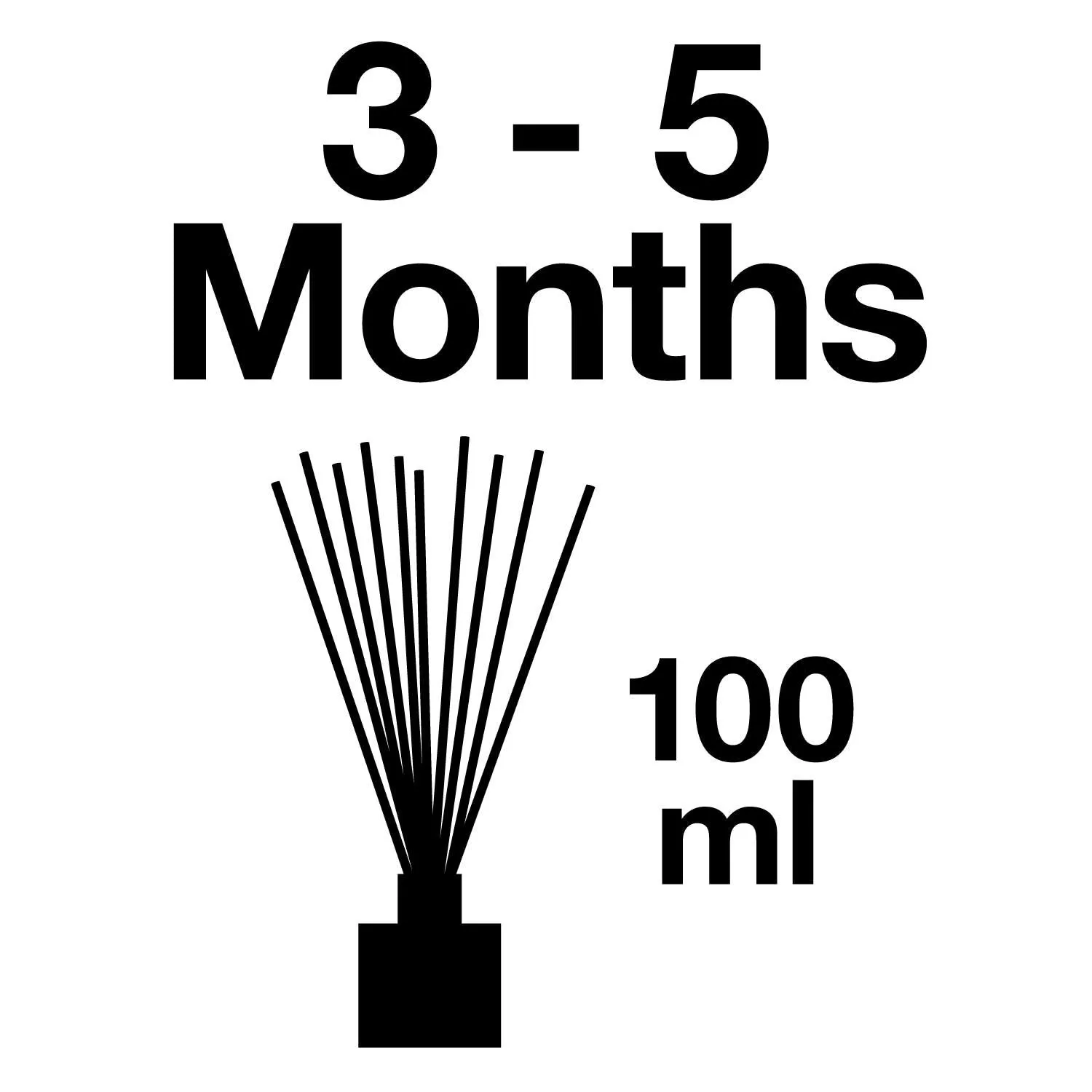 Pairfum London Luxury Reed Diffuser ‘eau de parfum’ Blush Rose & Amber 100ml  10 Reeds