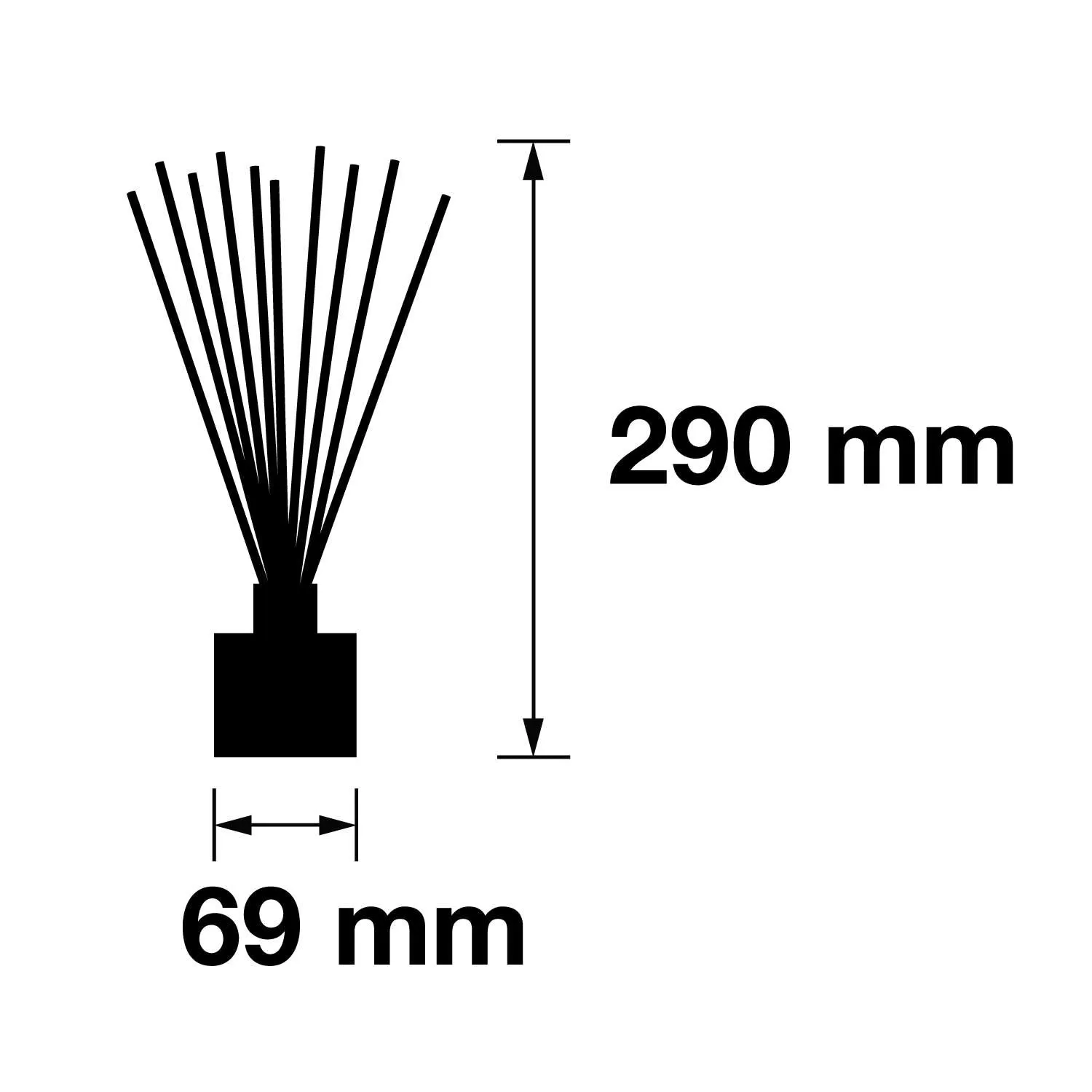 Pairfum London Luxury Reed Diffuser ‘eau de parfum’ Blush Rose & Amber 100ml  10 Reeds