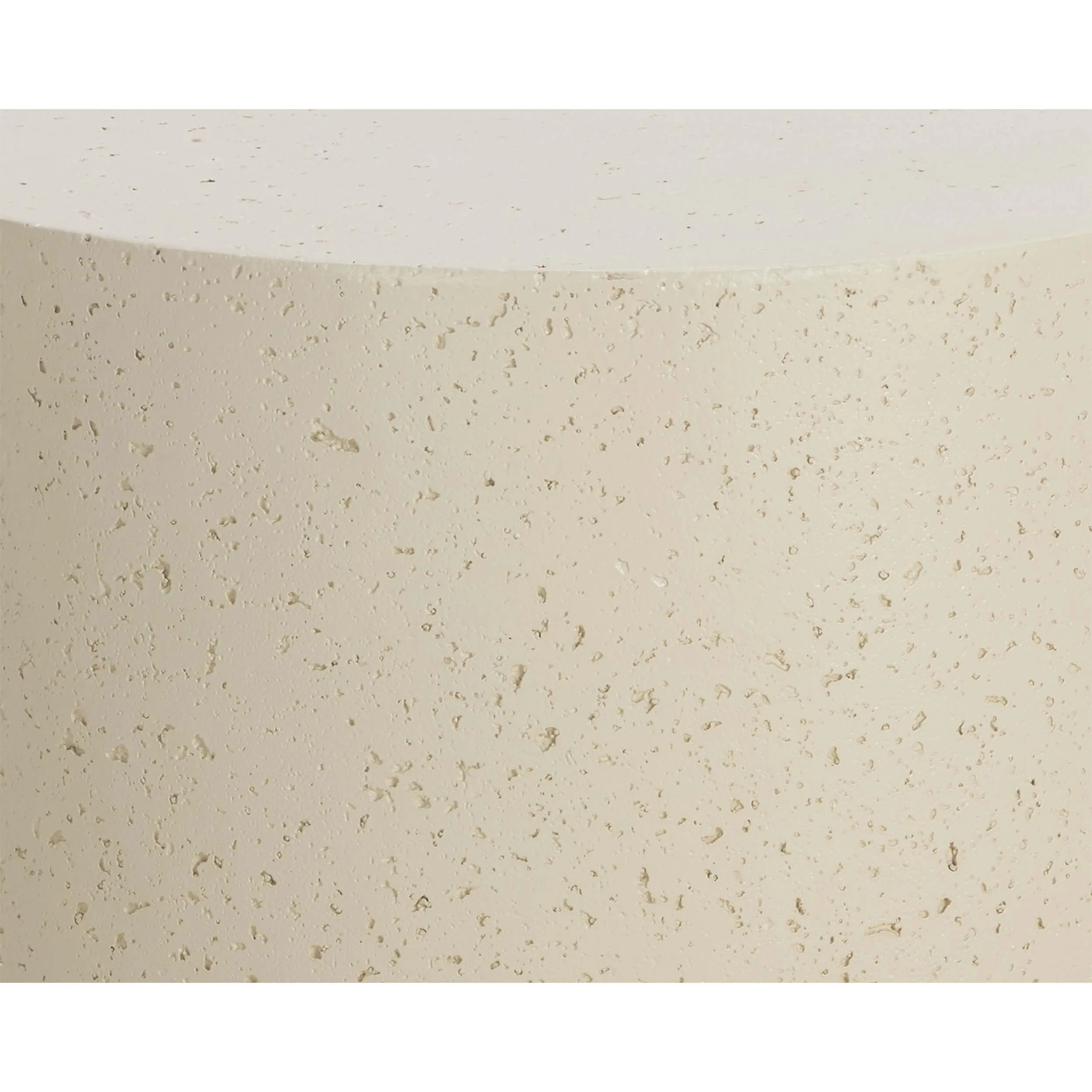 Patras End Table, Cream