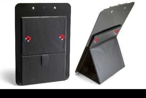 Recycled Plastic, Free Standing, Magnetic Clipboard with Easel Back