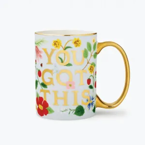 Rifle Paper Co You Got This Porcelain Mug