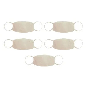SEAMLESS FACE MASK 5 PACK | SAND