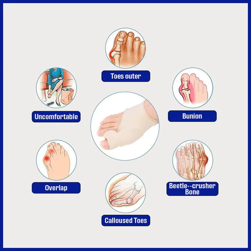 Superior Relief Gel Pad for Sore Bunion | Hallux Valgus Corrector