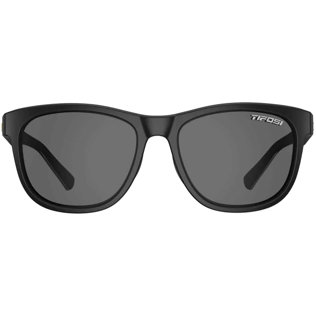 Swank - Satin Black/Smoke Polarized