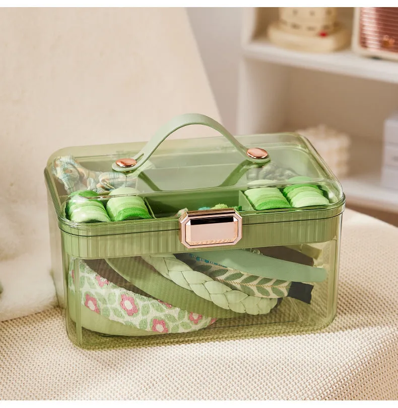 Transparent Hair Accessories Storage Box Jl-6690